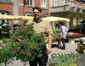 Vor dem Herrenhaus gibt es Stauden und Frühblüher für Balkon und Garten zu kaufen. Vor dem Herrenhaus gibt es Stauden und Frühblüher für Balkon und Garten zu kaufen.
