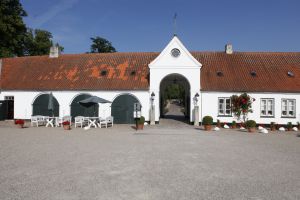 Schlosshof Schloss Glücksburg