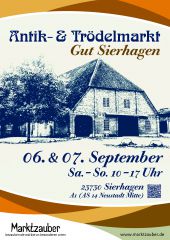 Antik- & Trödelmarkt Plakat Sept. 2014