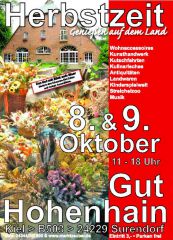 Plakat Herbstzeit 2011